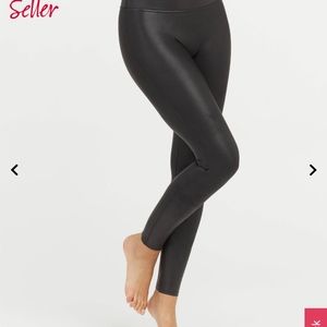 Spanx faux leather leggings